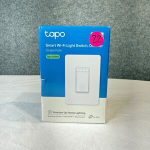 Tapo Smart‎ Wi Fi Light Switch Dimmer Single Pole Tapo S505D New